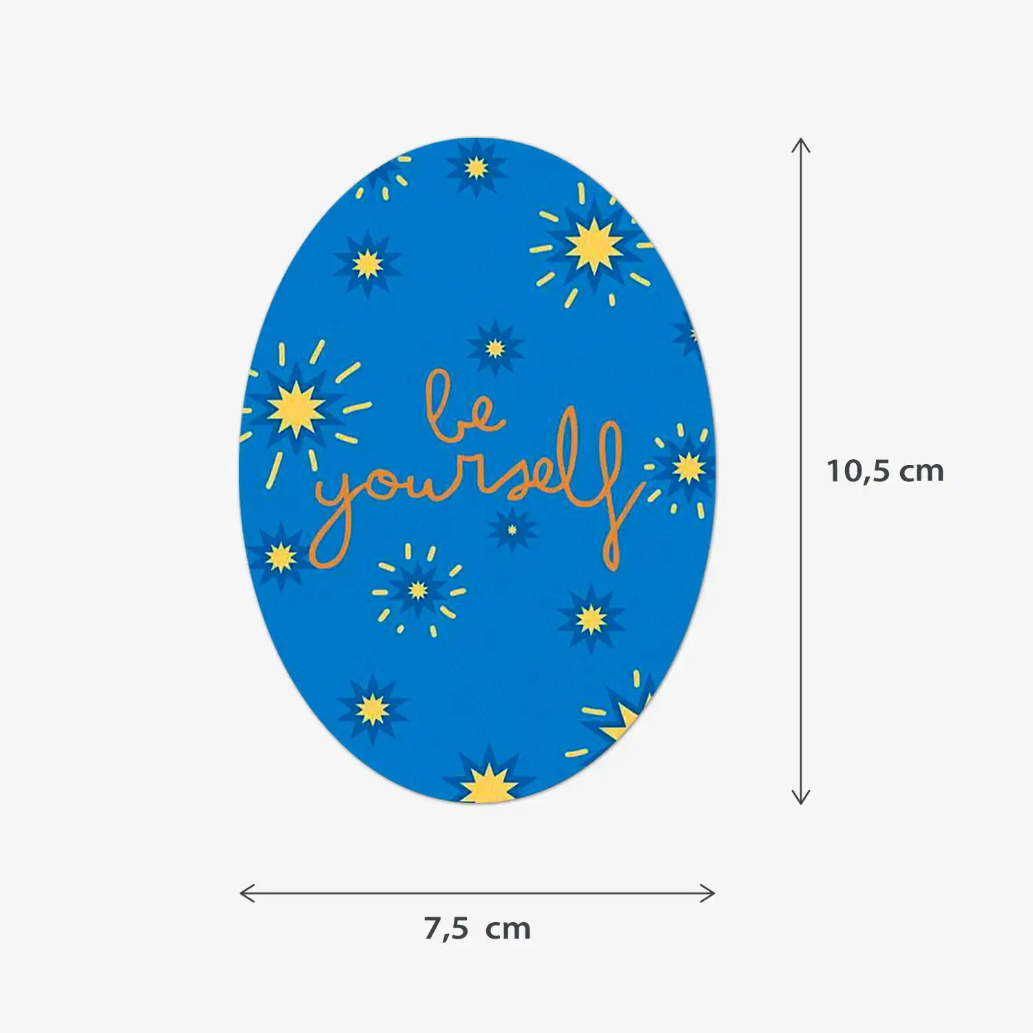 Nažehľovacia záplata Be Yourself Nažehľovacia záplata Be Yourself