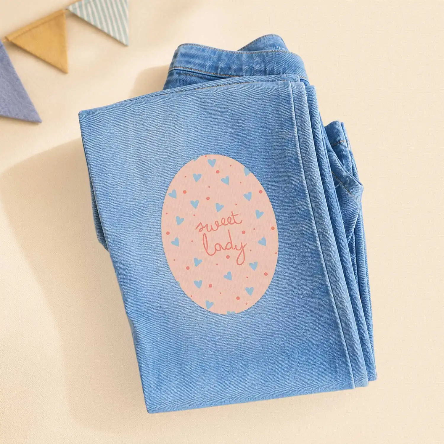 Sweet Lady Iron-On Patch Sweet Lady Iron-On Patch