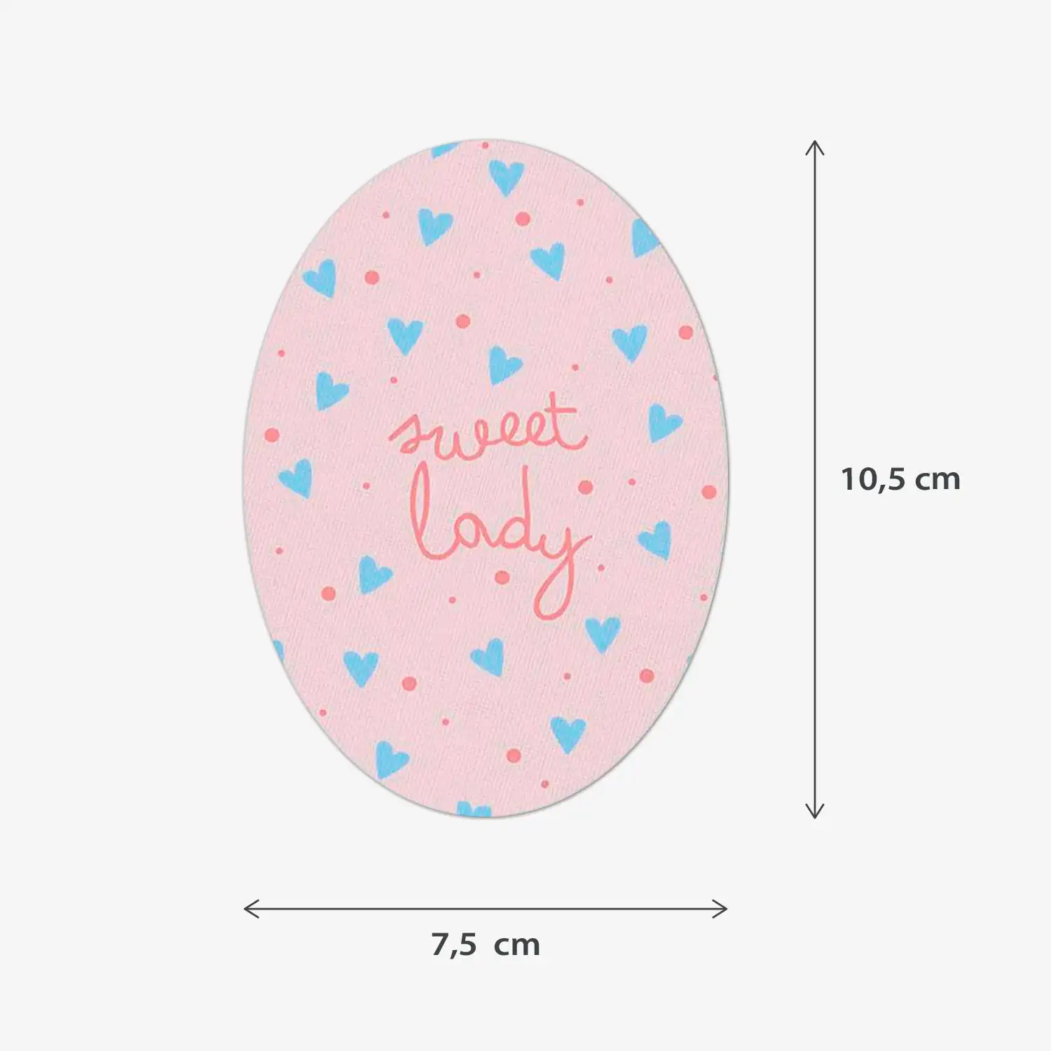 Sweet Lady Iron-On Patch Sweet Lady Iron-On Patch
