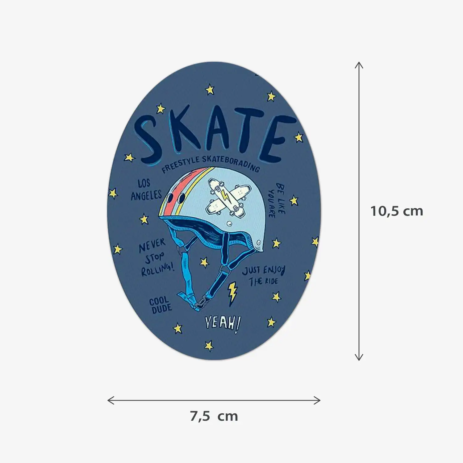 Nažehlovacia záplata Skate Yeah Nažehlovacia záplata Skate Yeah
