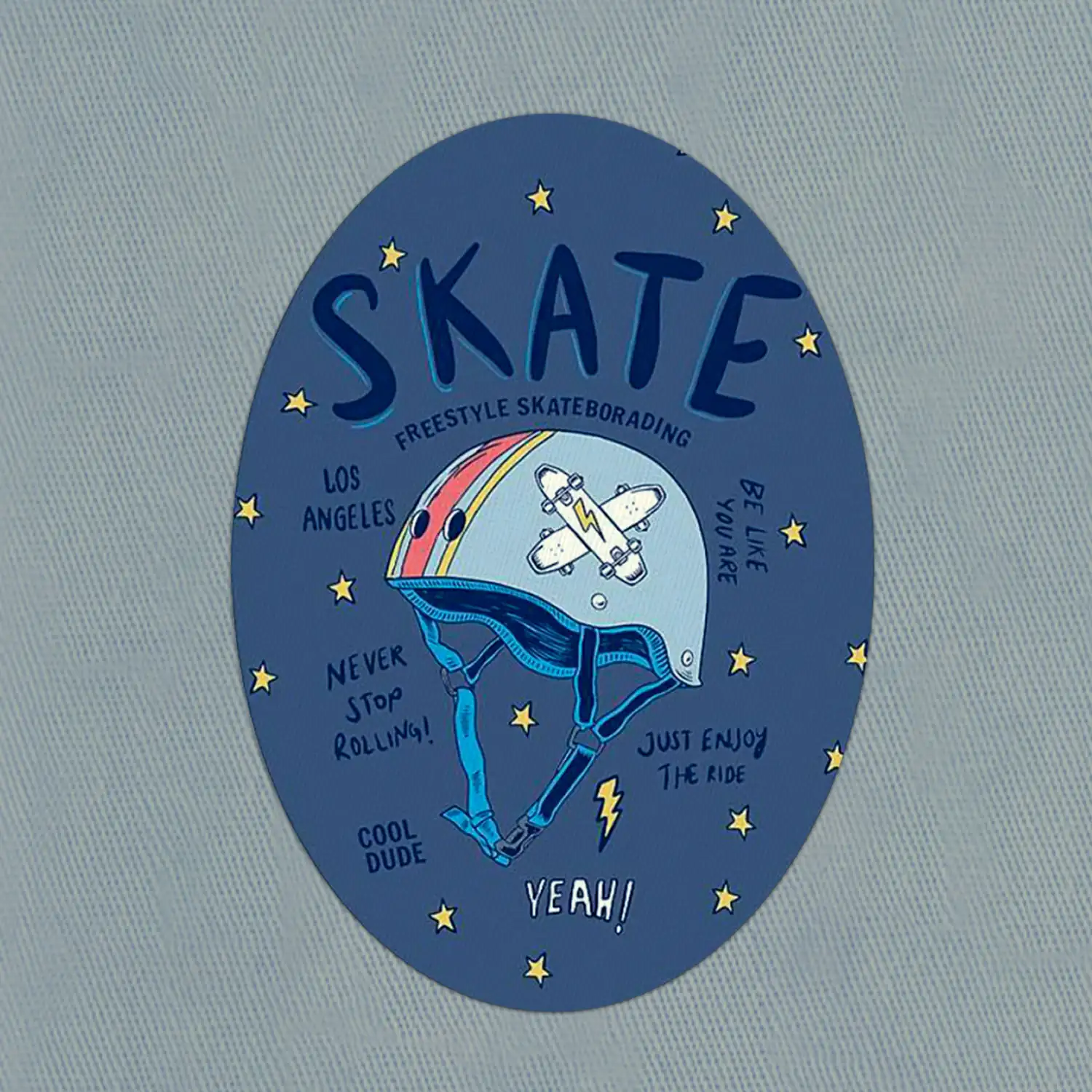 Nažehlovacia záplata Skate Yeah Nažehlovacia záplata Skate Yeah