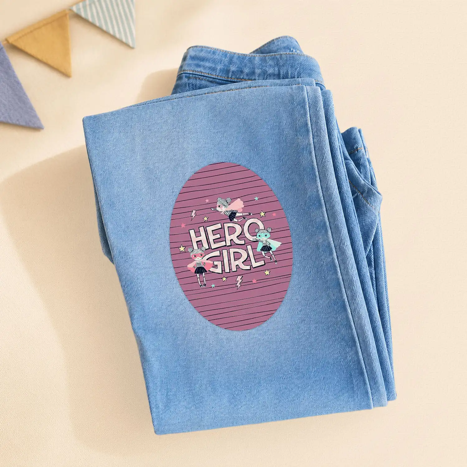 Nažehlovacia záplata Hero Girl Nažehlovacia záplata Hero Girl