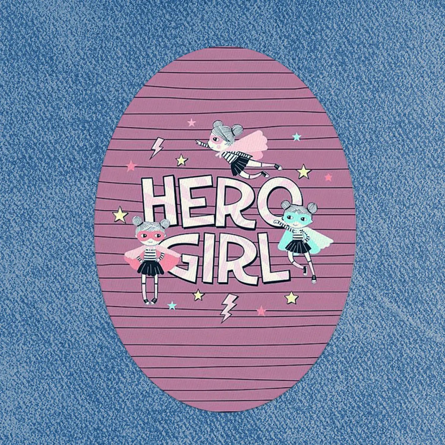 Nažehlovacia záplata Hero Girl Nažehlovacia záplata Hero Girl