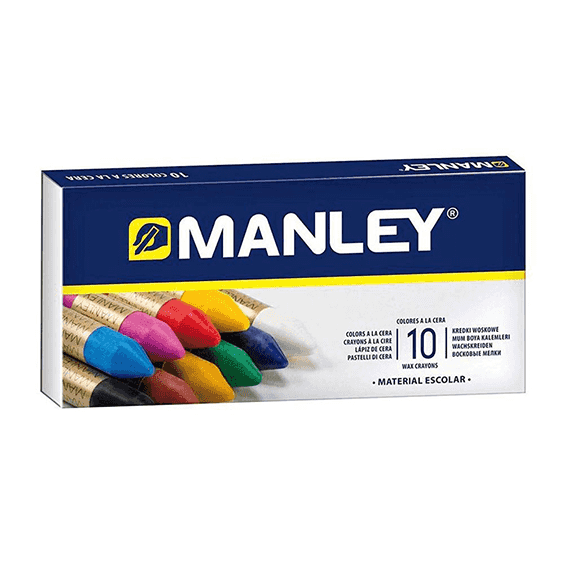Manley 21 Confezione da 12 colori a cera 