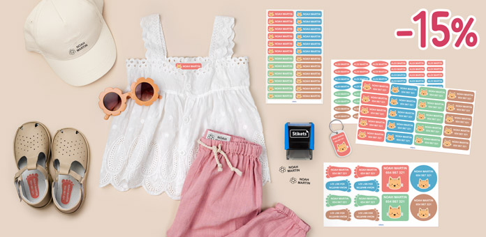 Label everything and get 15% off