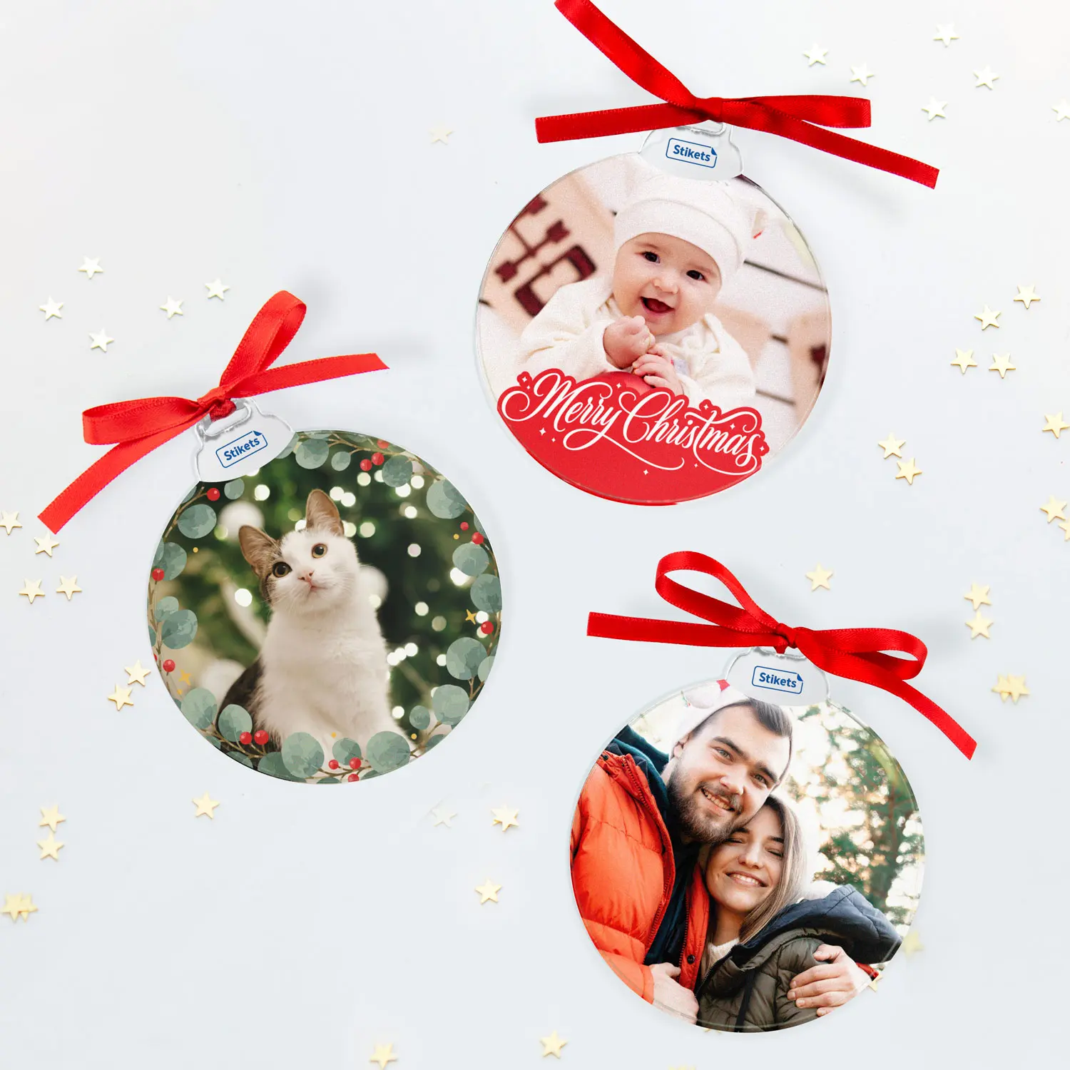 Bauturi acrilice personalizate de Crăciun cu propriul design Bauturi acrilice personalizate de Crăciun cu propriul design