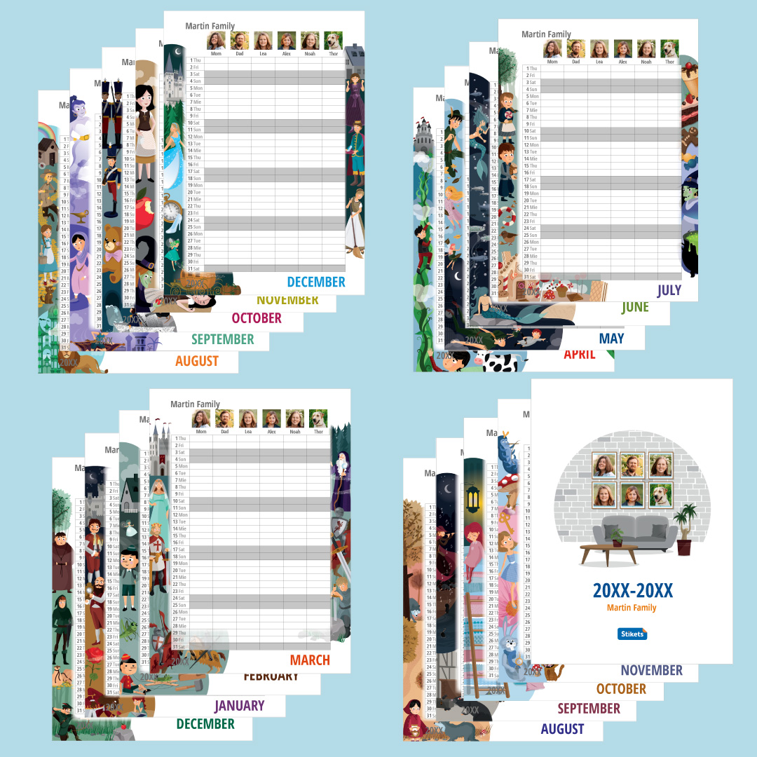 Photo planner Calendar (17 months) 
