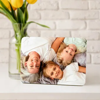 Portafoto personalizado en madera 17 x 12 cm