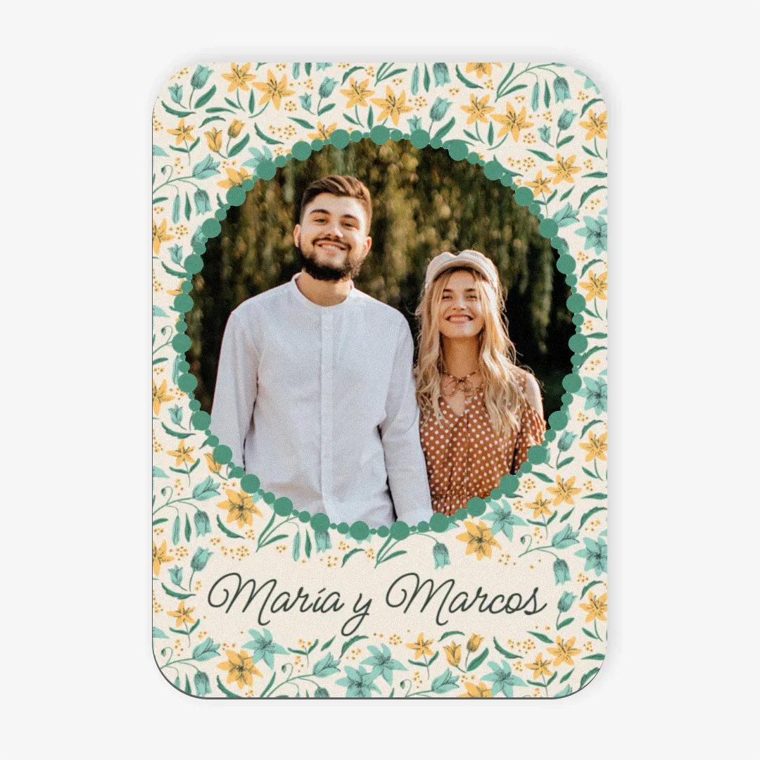 Portafoto personalizado en madera para sobremesa
