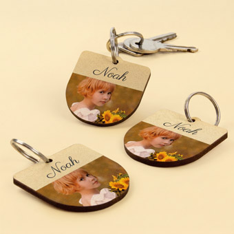 Personalisierter Schlüsselanhänger mit Foto