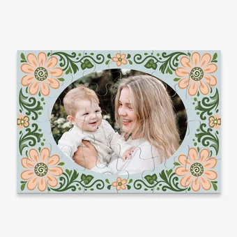 Puzzle para madres en cartón 24 piezas