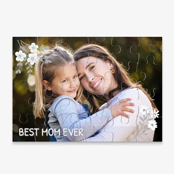 Puzzle para madres en cartón 24 piezas