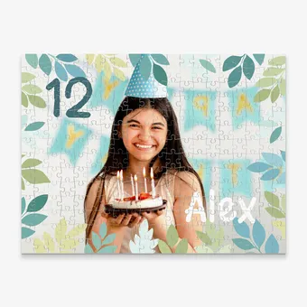 Puzzle para cumpleaños en cartón 280 piezas