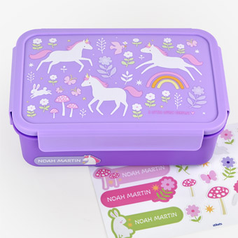 Lunch box Bento  Unicorn Dreams A Little Lovely Company
