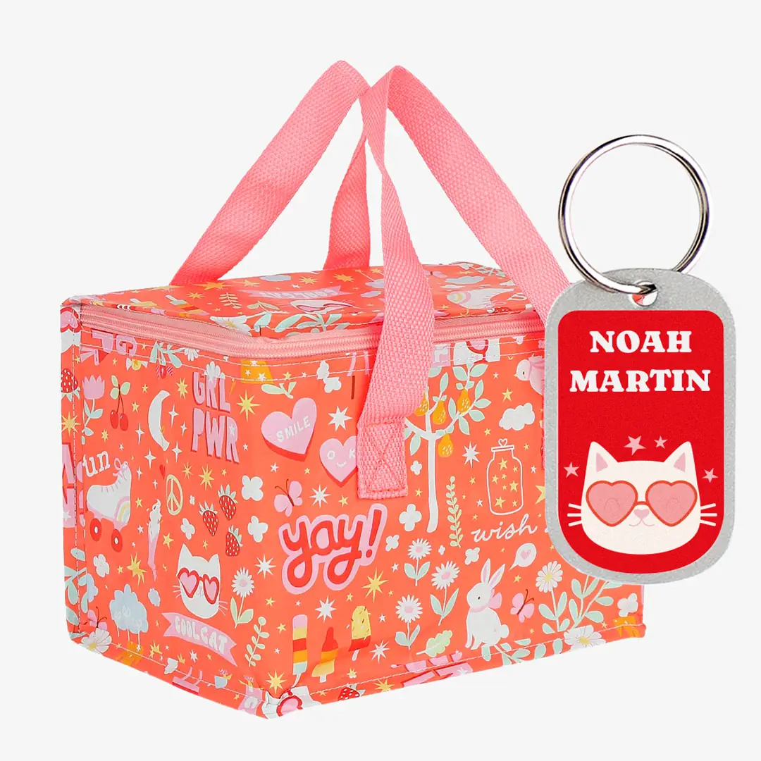 Personalisierbare Lunch Kühltasche Fun von A Little Lovely Company