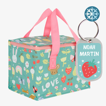 Personalisierbare Lunch - Kühltasche Joy von A Little Lovely Company