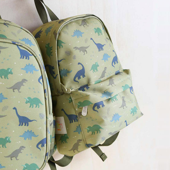 Petit sac à dos Dinosaures A Little Lovely Company