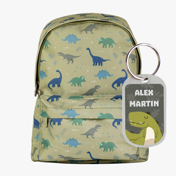 Petit sac à dos Dinosaures A Little Lovely Company