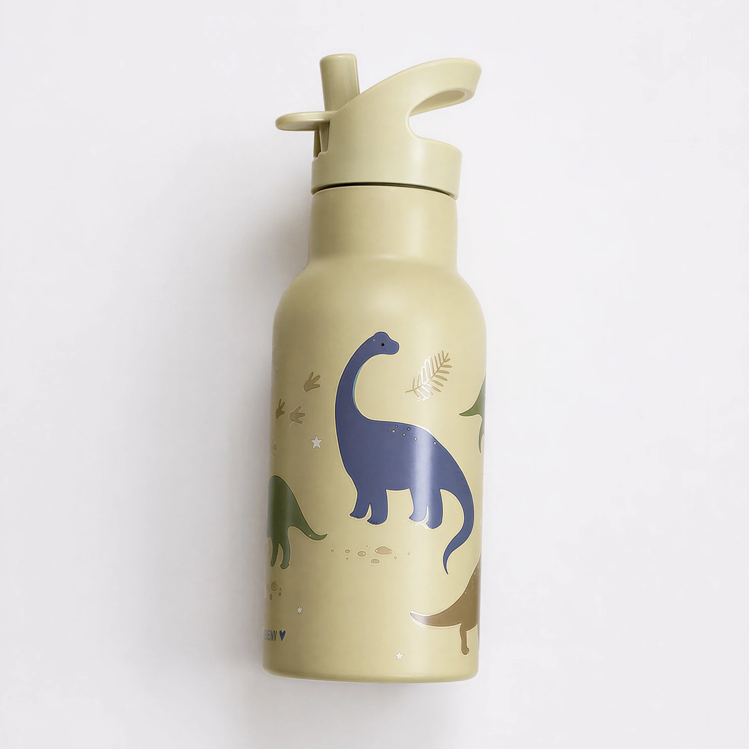 Gourde isotherme en acier inoxydable Dinosaures A Little Lovely Company personnalisée pour enfants