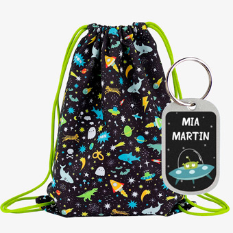 Galaxy A Little Lovely Company Rugzak met trekkoord