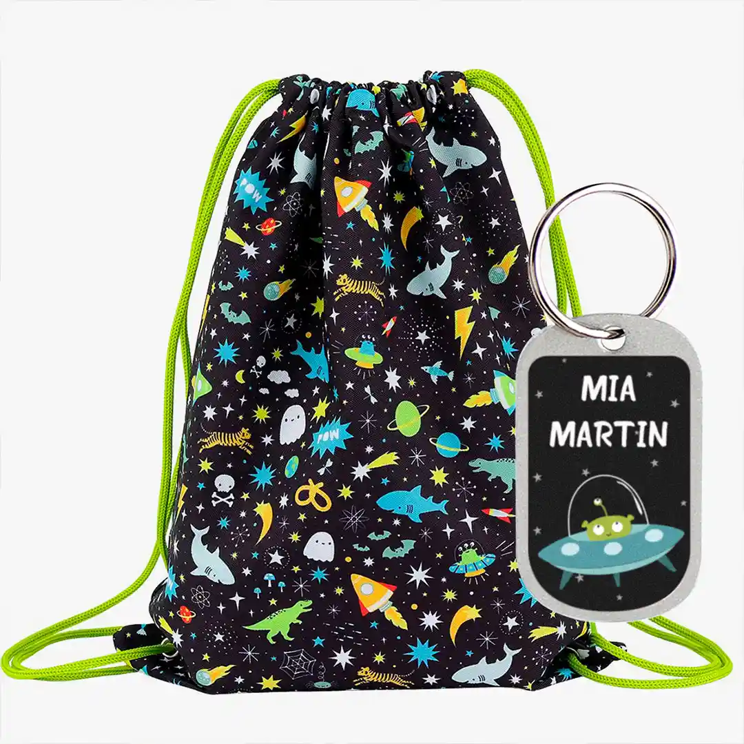 Galaxy A Little Lovely Company Rugzak met trekkoord