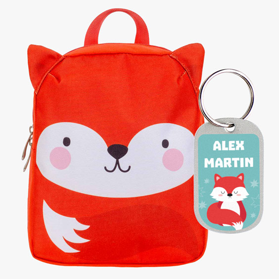 Fox Little Backpack by A Little Lovely Company