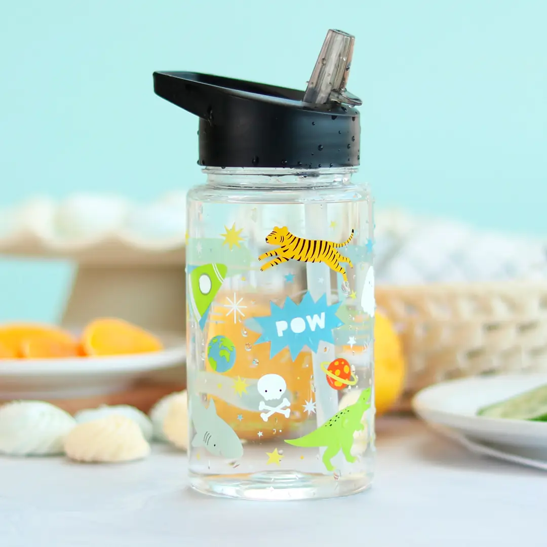Sticla personalizata galaxy pentru copii de la A Little Lovely Company