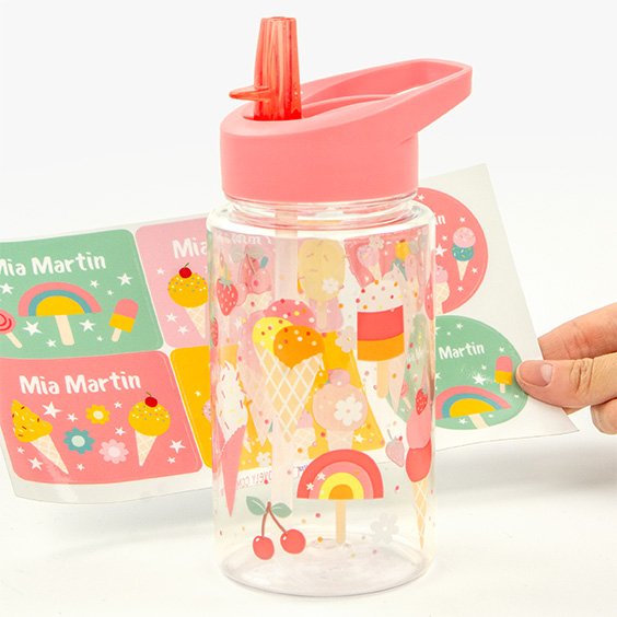 Personalisierbare Eiscreme-Flasche für Kinder - A Little Lovely Company