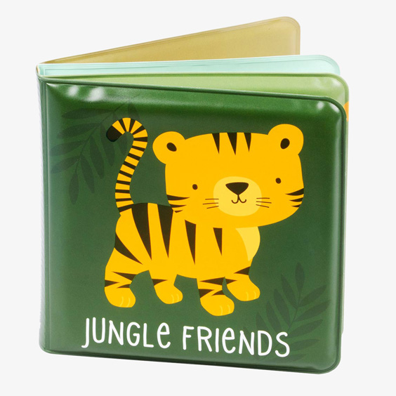 A Little Lovely Company Libro de Bagno Jungle Friends