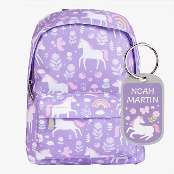 Mini sac à dos personnalisé - Unicorn Dreams - A Little Lovely Company