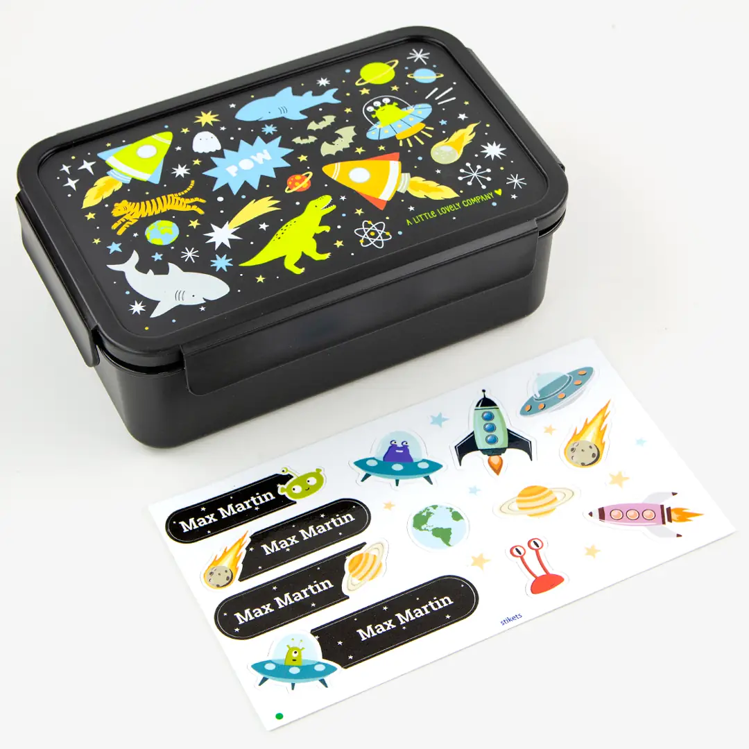 Cutie de prânz Bento pentru copii Galaxy de la A Little Lovely Company