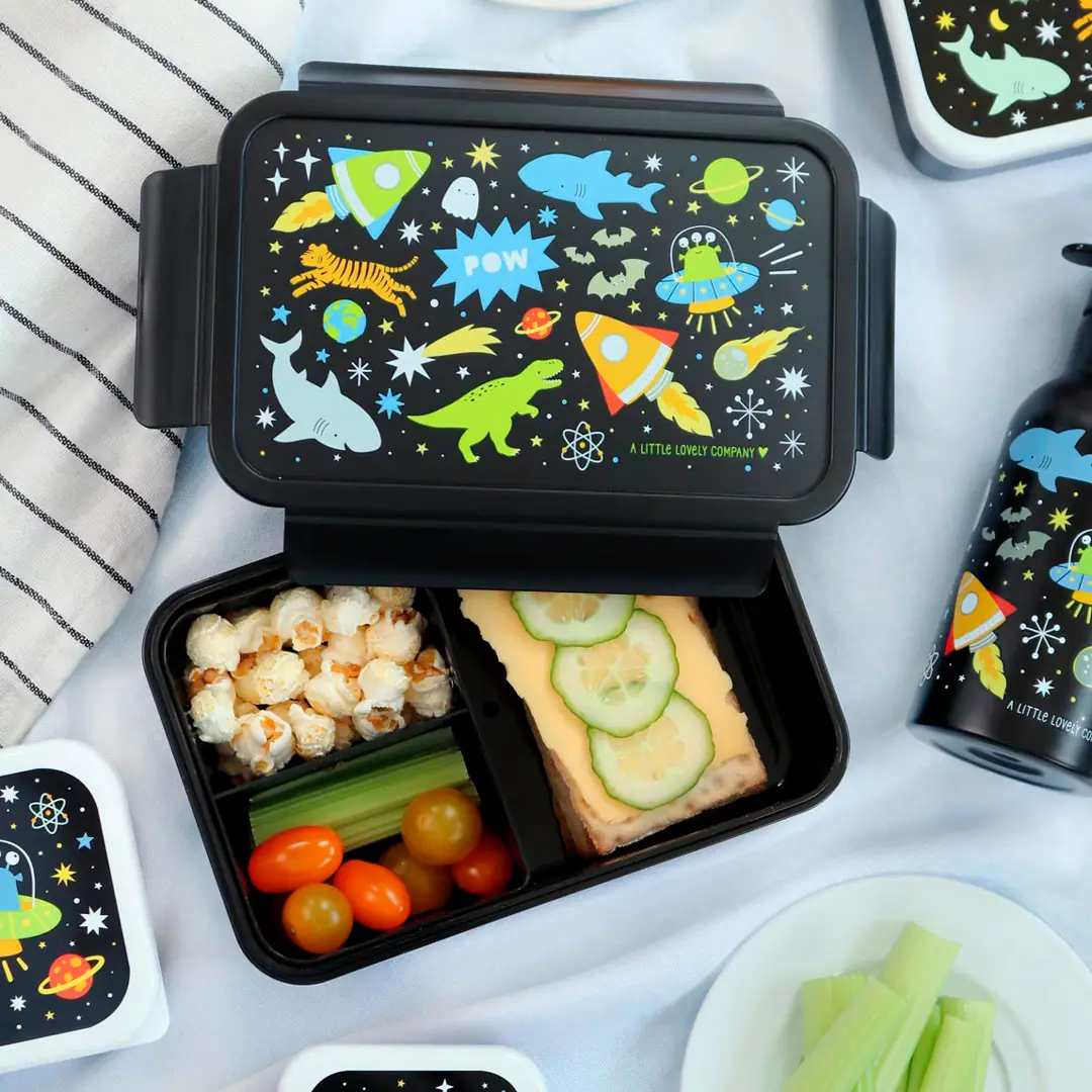 Cutie de prânz Bento pentru copii Galaxy de la A Little Lovely Company