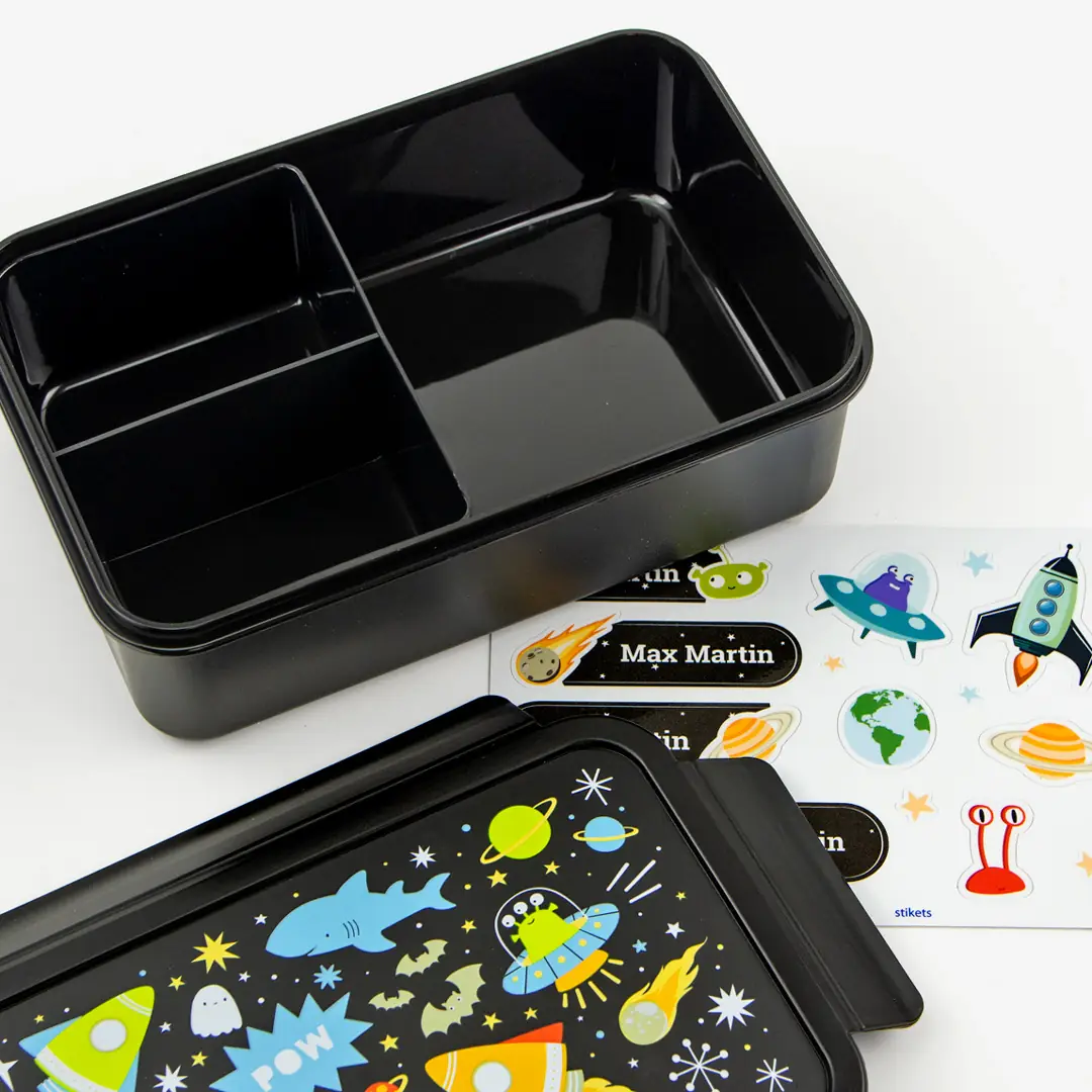 Cutie de prânz Bento pentru copii Galaxy de la A Little Lovely Company