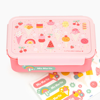 Ice-Cream Children's Bento Lunchbox by A Little Lovely Company