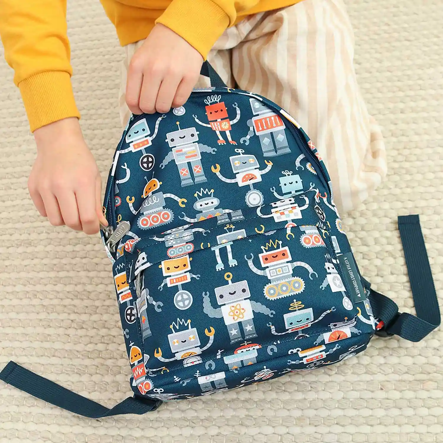 A Little Lovely Company Little Backpack Robots A Little Lovely Company Little Backpack Robots