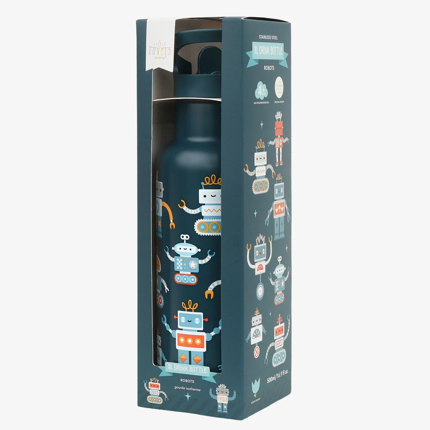 Personalizable Thermal Bottle Robots by A Little Lovely Company