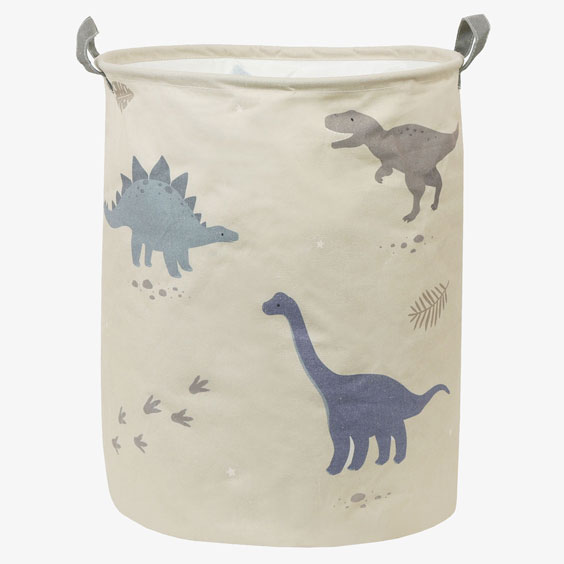 A Little Lovely Company Dinosaurs Storage and Laundry Basket