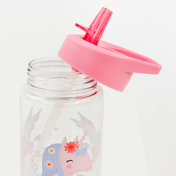 Botella personalizable para niños Unicornios de A Little Lovely Company