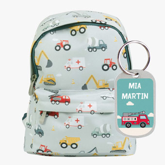 Customisable Vehicle Mini Backpack by A Little Lovely Company