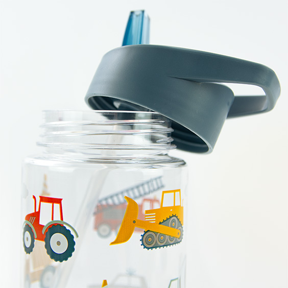 Personalizable Vehicles Bottle for Kids by A Little Lovely Company