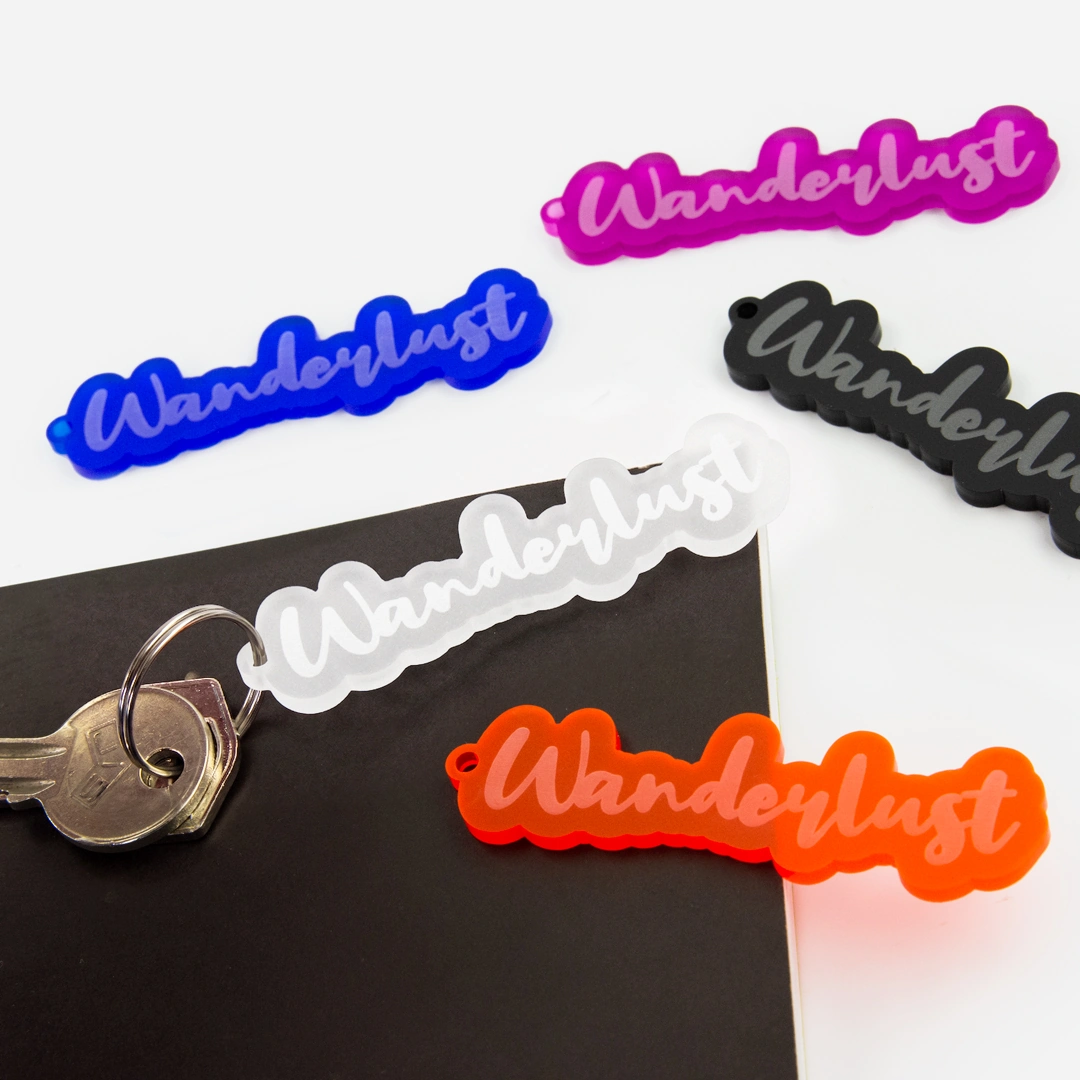 Acrylic Name Keychain