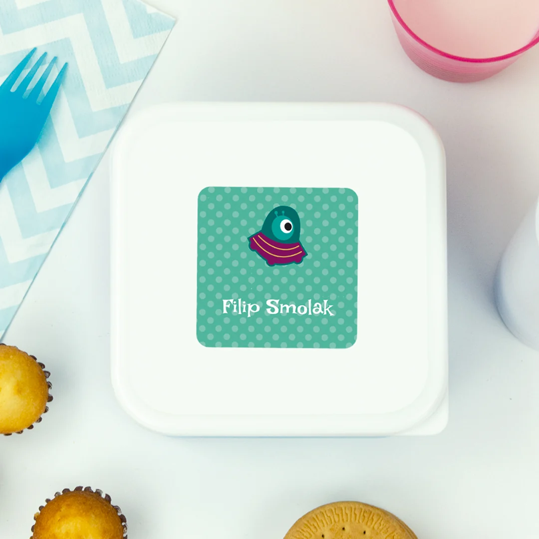 Naklejki imienne duże