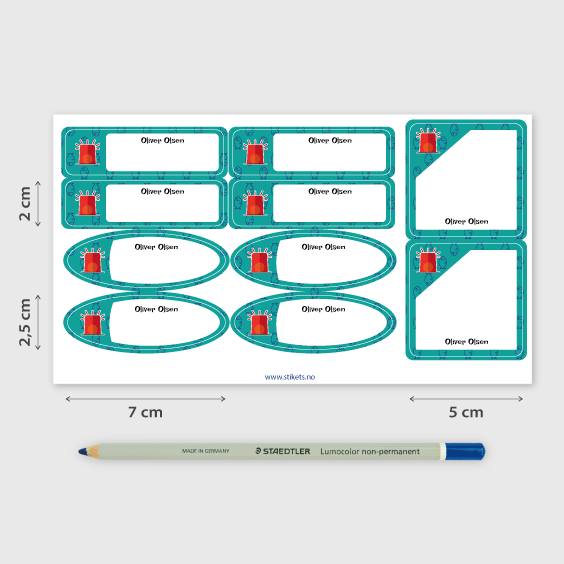 Write-on labels for bottles and lunch boxes with pattern background Write-on labels for bottles and lunch boxes with pattern background