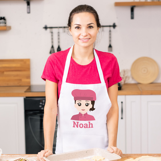 Personalized Kitchen Apron for Adults