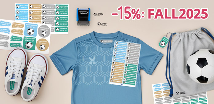 Label alles voor buitenschoolse activiteiten