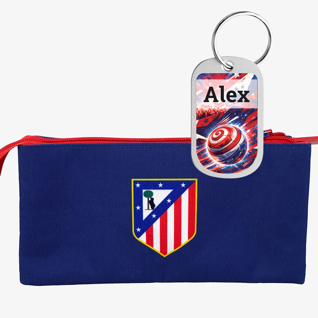 Atlético de Madrid Triple Pencil Case