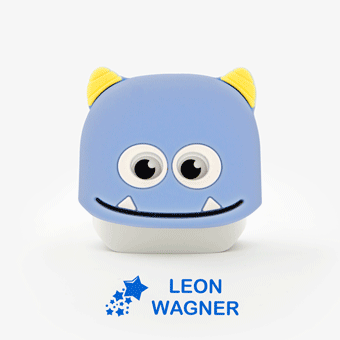 Personalisierter Stempel für Kinder Monster zum Kennzeichnen von Kleidung und Gegenständen