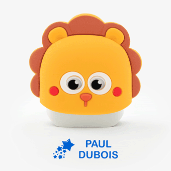 Tampon lion personnalisé pour enfants pour marquer vêtements et objets