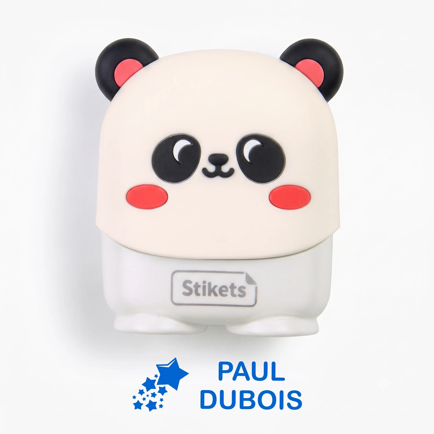 Tampon enfant personnalisé Panda pour marquer les vêtements et les objets