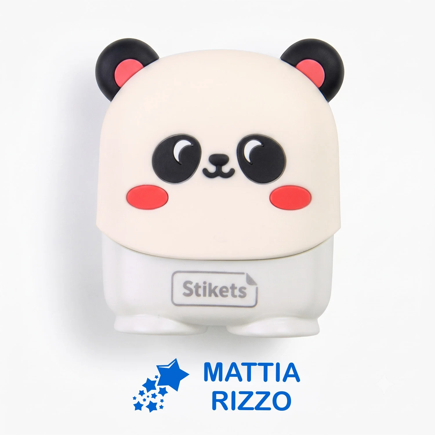Timbro personalizzato per bambini Panda per contrassegnare vestiti e oggetti Timbro personalizzato per bambini Panda per contrassegnare vestiti e oggetti